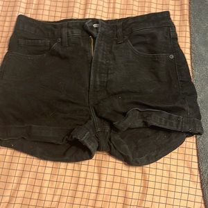 Old navy black Jean shorts